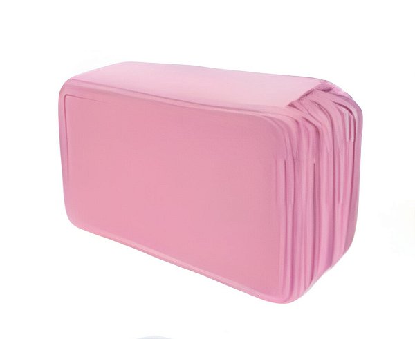 ESTOJO C/ 4 DIVISORIAS ROSA