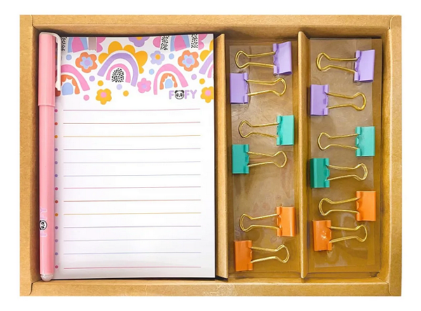 KIT PARA ANOTACAO FANTASIA  FOFY