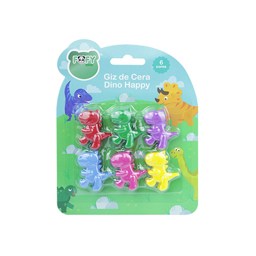 GIZ DE CERA DINO HAPPY FOFY