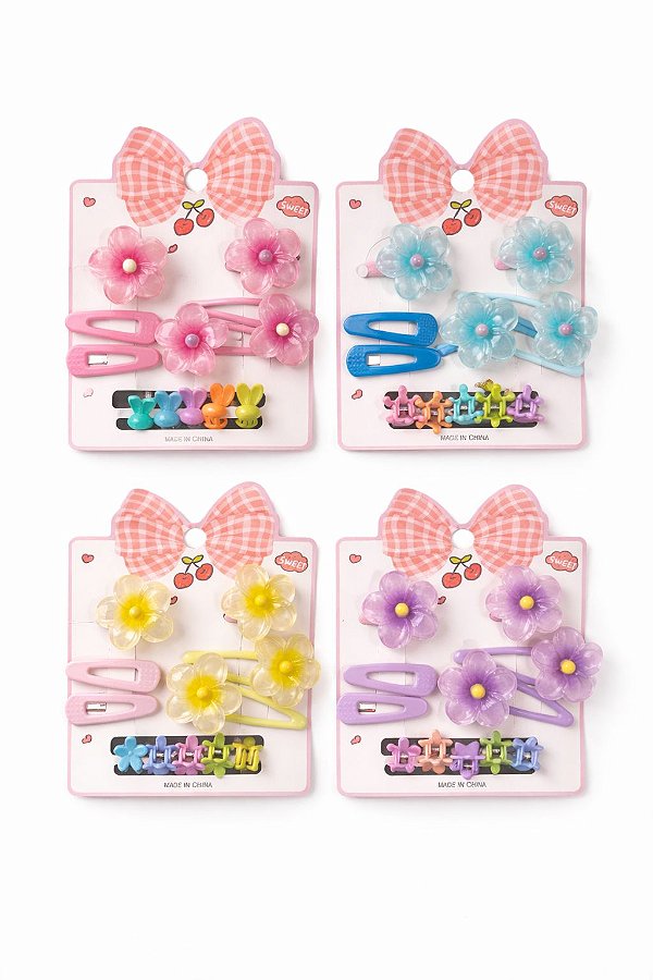 KIT TIC TAC FLOR  COLORIDINHO DIVERSAS CORES UNIDADE