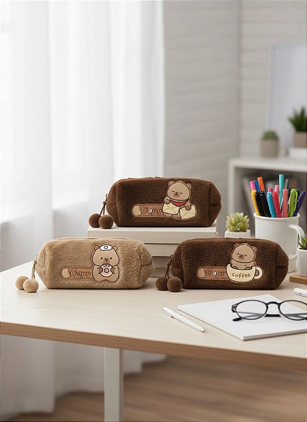 ESTOJO PELUCIA CAPY UNIDADE