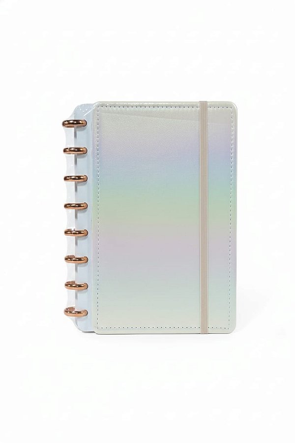 CADERNO INTELIGENTE CAPA DURA ASPIRAL PEQUENO DEGRADÊ