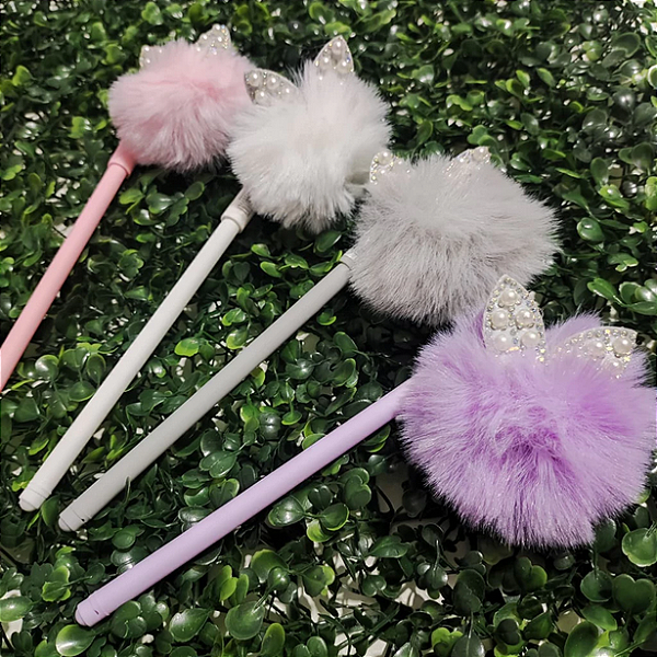 CANETA POMPOM GATINHO UNIDADE IMPORTADO