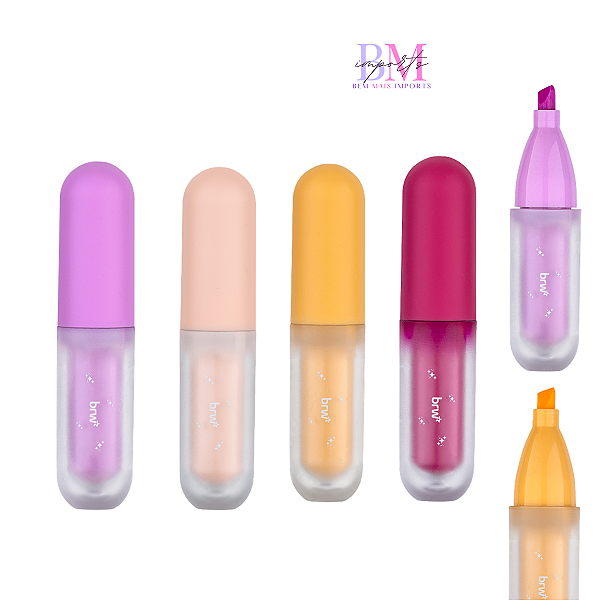 MARCA TEXTO LIP MARKER UNIDADE BRW