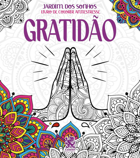 LIVRO DE COLORIR GRATIDÃO
