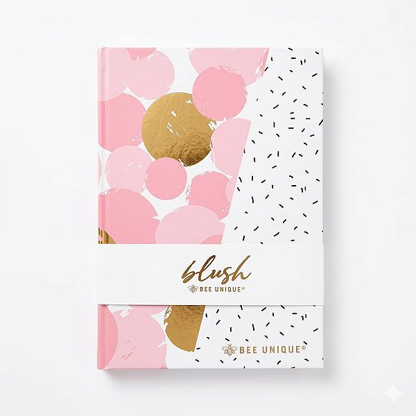 CADERNO A5 120 FLS CAPA DURA - PALLETE BEE UNIQUE