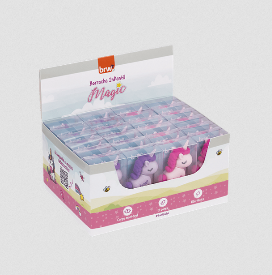 BORRACHA MAGIC CX C/24 UNIDADES BRW