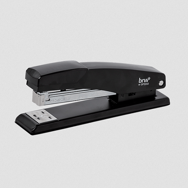 GRAMPEADOR DE METAL PARA 45FLS - BASE DE 18,5CM - PRETO BRW