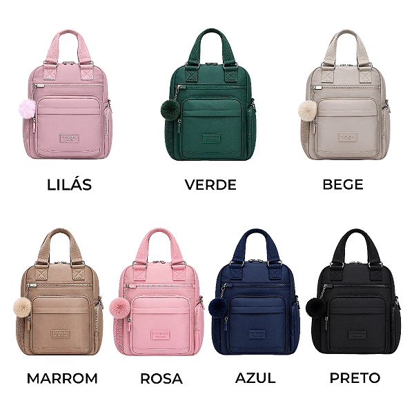 BOLSA TRANSVERSAL CYCMODA FEMININA C/ POMPOM