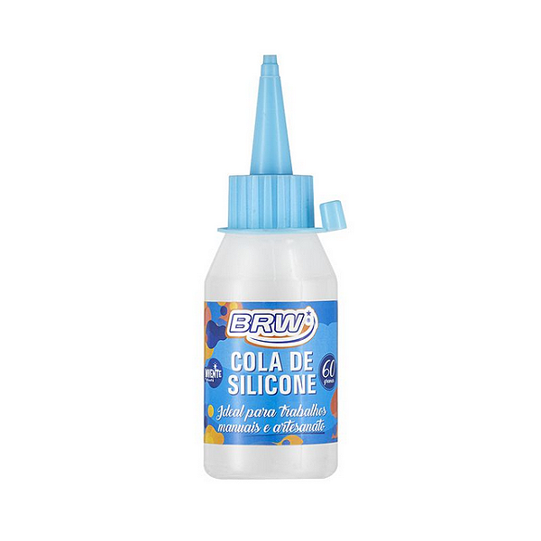 COLA DE SILICONE LÍQUIDA 60GR  UNIDADE BRW