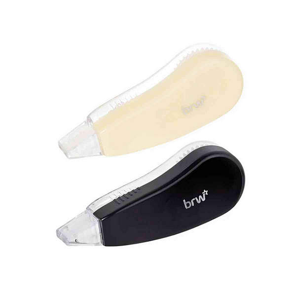 CORRETIVO EM FITA PRETO E OFF WHITE 5MM X 3M UNIDADE BRW