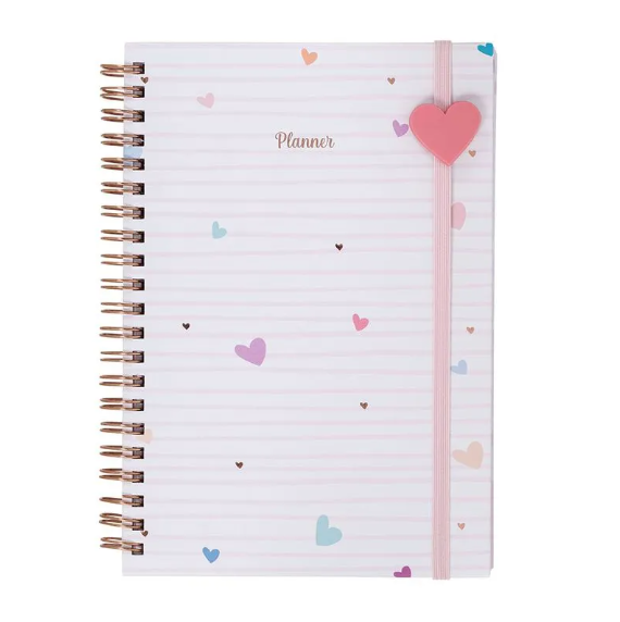 PLANNER CAPA DURA 130 X 188MM - S2 - 80 FOLHAS UNIDADE BRW