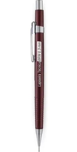 LAPISEIRA TÉCNICA 0.3MM - UNIDADE BRW