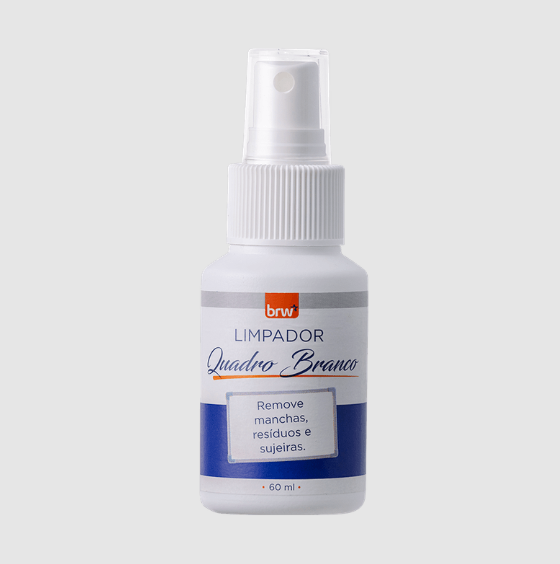 SPRAY LIMPA QUADRO BRANCO 60ML - UNIDADE BRW
