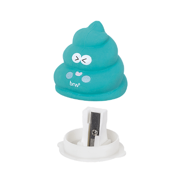 APONTADOR PLÁSTICO E BORRACHA POOP - UNIDADE BRW