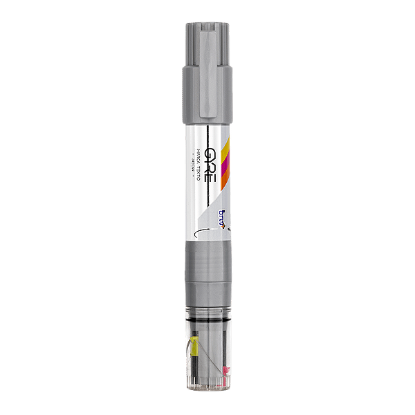 MARCA TEXTO GYRE 3 CORES NEON - UNIDADE BRW