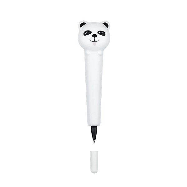 CANETA ESFEROGRÁFICA DIVER GEL 0.7MM - SQUISH PANDA - UNIDADE BRW