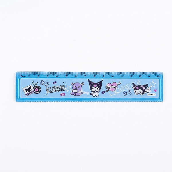 RÉGUA KUROMI 15CM UNIDADE