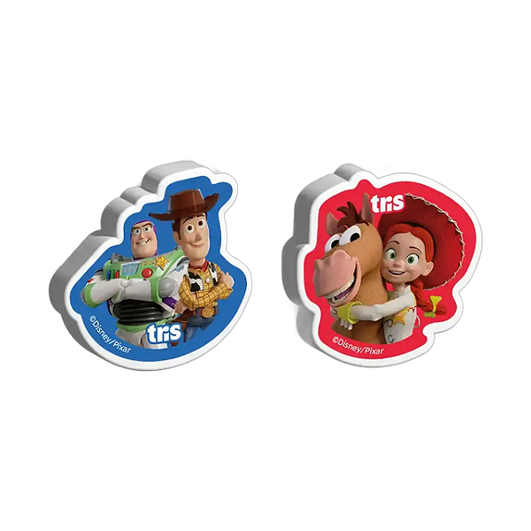 BORRACHA TOY STORY UNIDADE TRIS