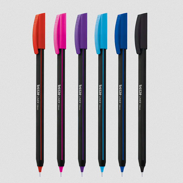 CANETA ESFEROGRAFICA LINER BAZZE UNIDADE