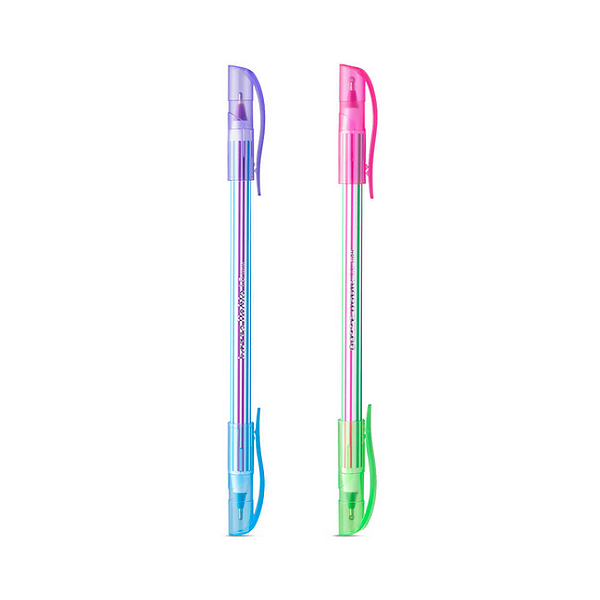 CANETA ESFEROGRÁFICA DOBLE1.0 FASHION UNIDADE BAZZE