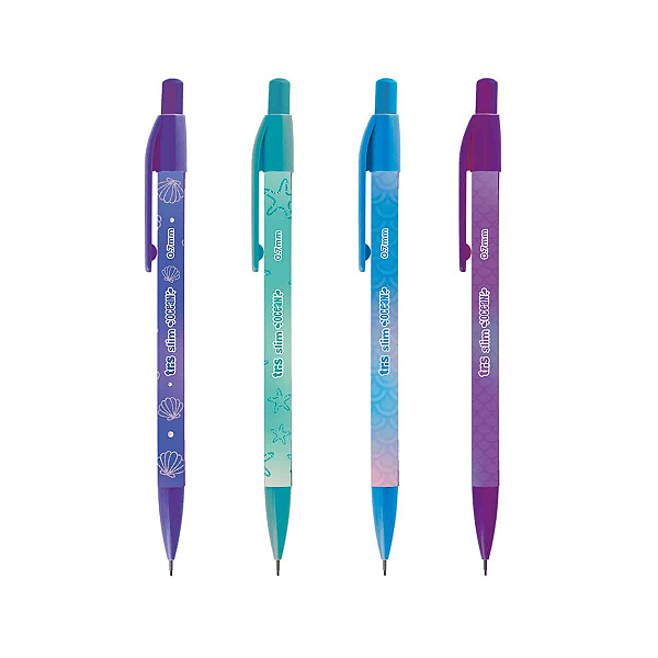 LAPISEIRA TRIS SLIM OCEAN 0.7MM UNIDADE