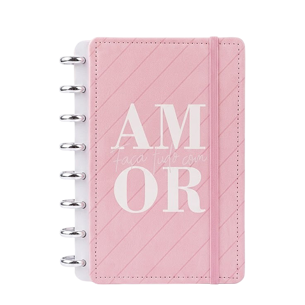 CADERNO INTELIGENTE DE DISCO AMOR A5