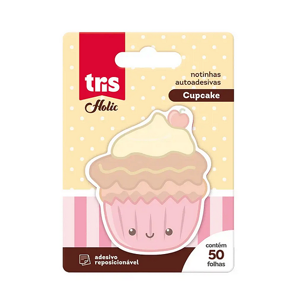 NOTA AUTO HOLIC CUPCAKE 70X70 50F UNIDADE TRIS