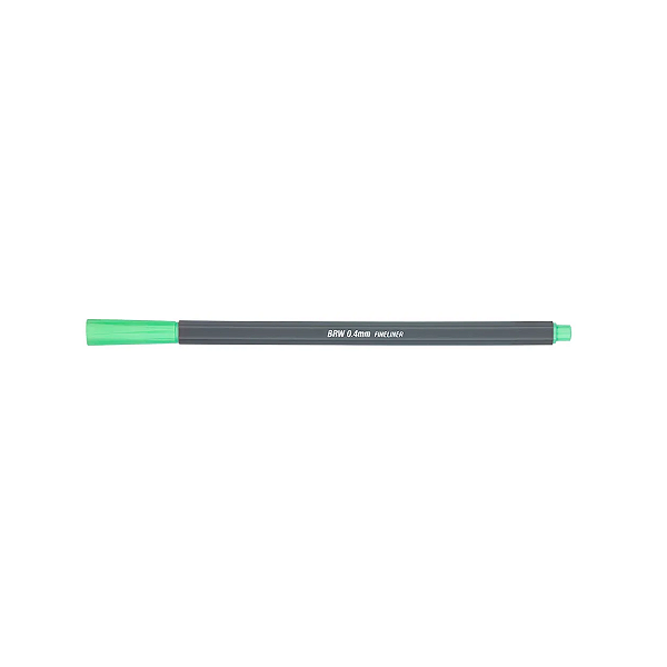 CANETINHA HIDROGRÁFICA FINE LINER 0.4MM VERDE PASTEL BRW UNIDADE