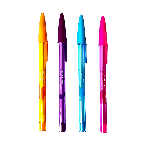 CANETA ESFEROGRAFICA JET LUX COMPACTOR UNIDADE