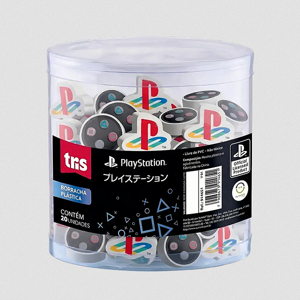 BORRACHA PLAYSTATION CX C/20 UND TRIS