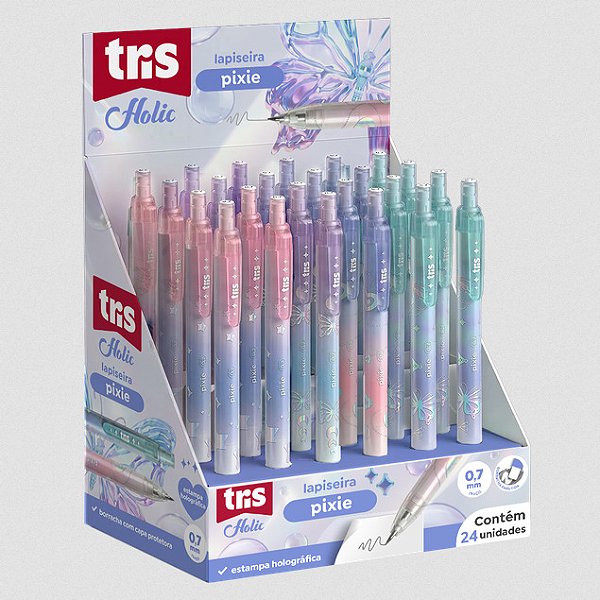 LAPISEIRA PIXIE 0.7MM CX C/24 UND TRIS