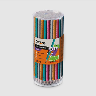 LAPIS GRAF HB RÉGUA TRIAN PT C/ 72 UN BAZZE