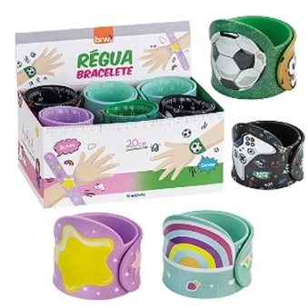 RÉGUA SILICONE BRACELETE - FUNNY BRW
