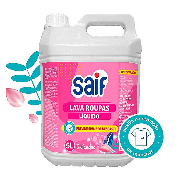 Lava Roupas Delicadas 5L Saif