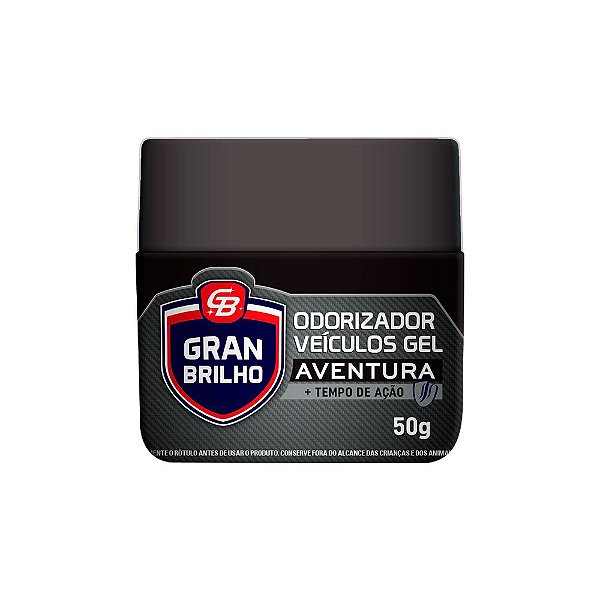 Odorizador Veículos Gel Aventura 50g Gran Brilho