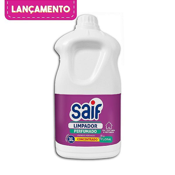Limpador Perfumado Floral 3L Saif