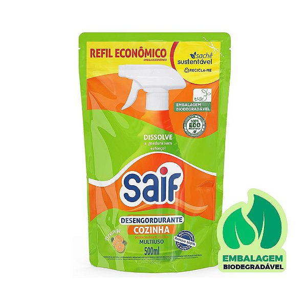 Desengordurante Multiuso Saif Sache 500Ml
