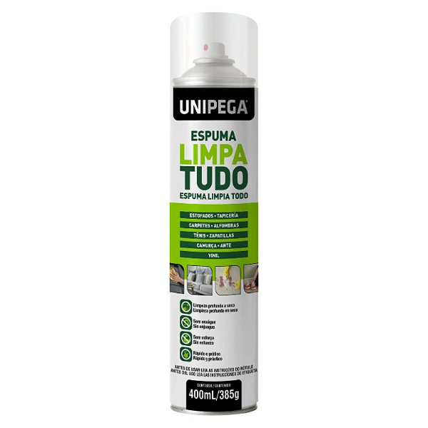 Espuma Limpa Tudo Unipega 400ml/385g