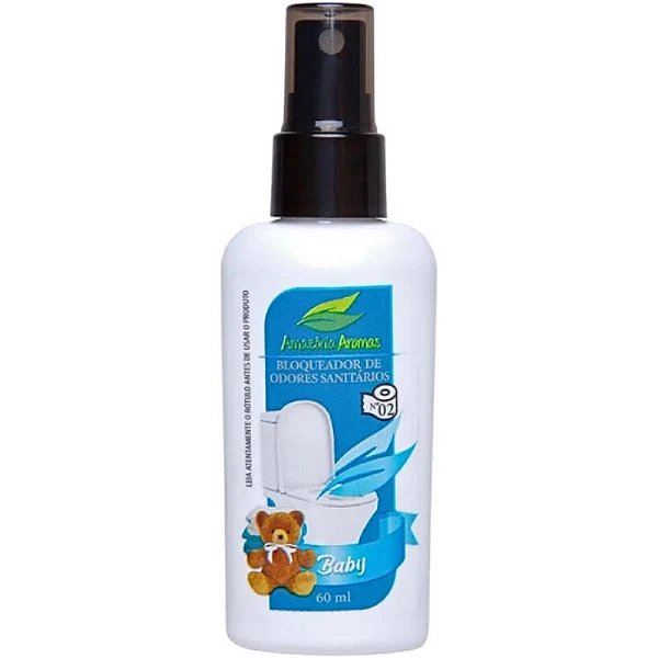 Bloqueador de Odores Sanitários Amazonia Aromas 60ml Baby