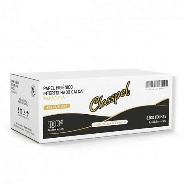 Papel Hig. F. Dupla Caicai Classpel