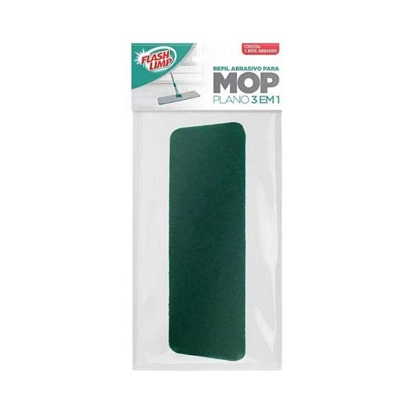 Refil Abrasivo para MOP Plano 3 em 1 Spray - Flash Limp