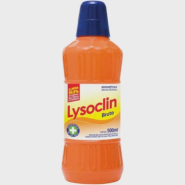 Lysoclin Bruto Limpador Bactericida 500ml