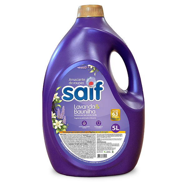 Amaciante Saif Lavanda e Baunilha 5L