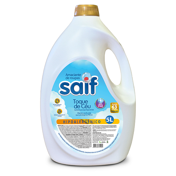 Amaciante Saif Toque de Céu 5L