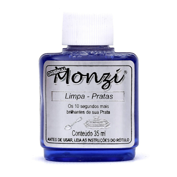 Líquido limpa prata Monzi (35ml) ATACADO