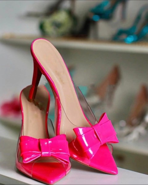 MULE LAÇO - SALTO 7 CM