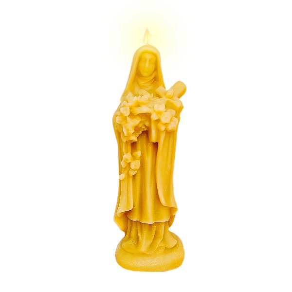 Vela Santa Teresinha - 15cm