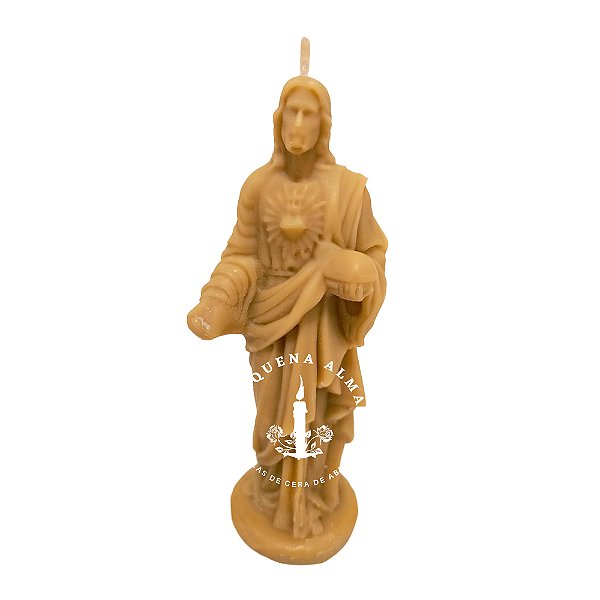 Vela Sagrado Coração de Jesus - 16cm