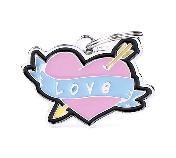 Plaquinha de Identificação Love - MyFamily - 111455